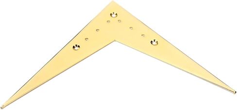 V-shaped Board Saddle Tailpiece Panel Flying Bridge Tailpiece Guitar Style 6-string Bridge Tailpiece Chrome Flying Part Accessory Tailpiece Silver in Saudi Arabia