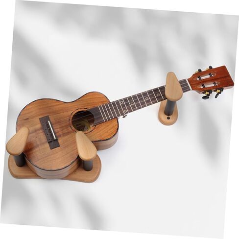 Kisangel Acoustic Guitar Wall Mount Guitar Hanger for Wall Fit for Electric Ukulele Space-Saving in Kuwait