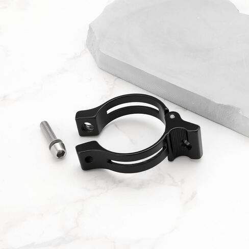 2 قطعة محول Derailleur للدراجة الطريق دراجة سبائك الألومنيوم Derailleur كليب فرامل أمامية قابلة للتعديل 34.9 مم متوافق مع MTB متوافق مع BMX in Saudi Arabia