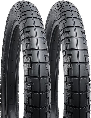 YUNSCM 2-PCS 20" Bike Tires 20x2.40/60-406 Compatible with Road Bike 20x2.35 20 x 2.4 Bicycle Tires(Y-1222) in Saudi Arabia