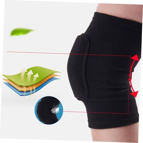 2pcs Thickened Sponge Pads for Workout Gym Pad for Women Safety Support for Basketball Football Volleyball in Saudi Arabia