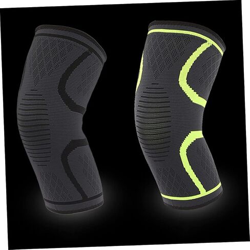 1pc Sports Knee Support Sleeve Compression Protector for Running Jogging and Workouts Black Comfortable Fit for Joint Stability and in Saudi Arabia