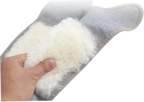 Thick Wool Knee Sleeves 2pcs Kneecap Warm Kneepad for Sports Elastic Weave Knee Support Running Cycling Basketball Football in Saudi Arabia
