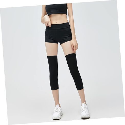 Hot Leggings Breathable Leg Warmers Cotton Pads Nonslip for Men Long-lasting Material in Saudi Arabia