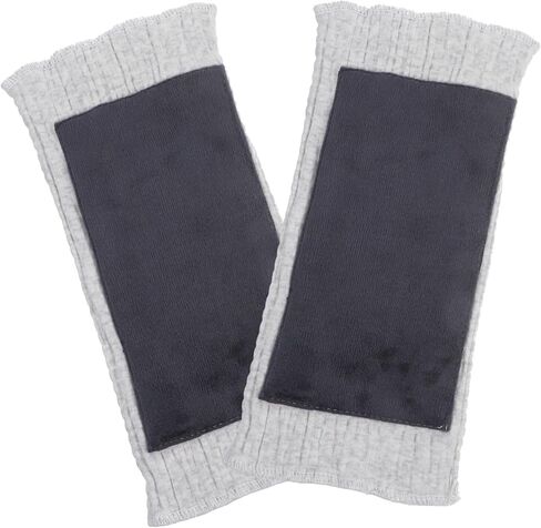 GALPADA 1pair Lengthened Warm Knee Pads Two-layer Thickened Protectors for Home Use Comfortable Elastic Support for Cold Weather Activities Soft Cushioning for Stability and Flexibility in Saudi Arabia