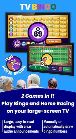 TV Bingo and Horseracing Game in Saudi Arabia