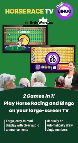 TV Bingo and Horseracing Game in Saudi Arabia