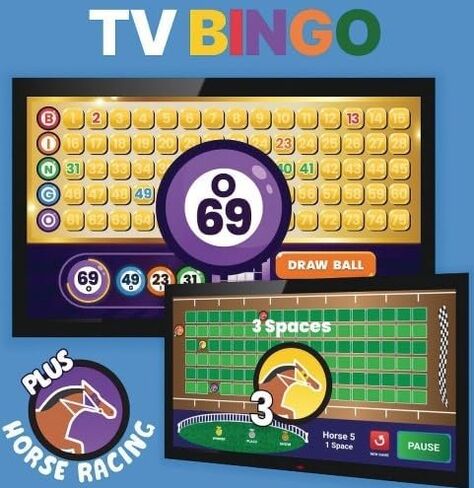 TV Bingo and Horseracing Game in Saudi Arabia