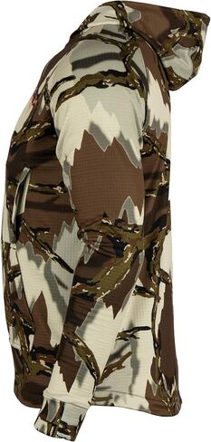 سويت شيرت بغطاء للرأس متوسط ​​الوزن من Predator Camo Thermo Grid in Kuwait