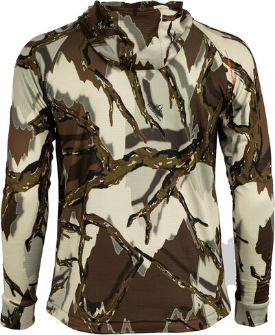 سويت شيرت بغطاء للرأس متوسط ​​الوزن من Predator Camo Thermo Grid in Kuwait