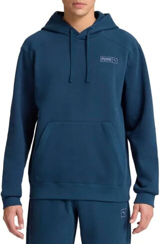 PUMA Men's Fleece Hoodie Pullover with Kangaroo Pocket in Saudi Arabia