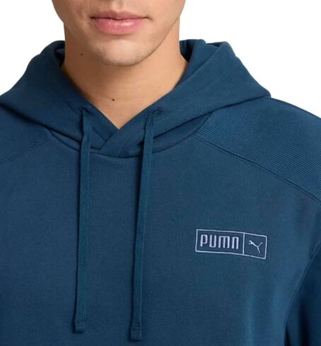 PUMA Men's Fleece Hoodie Pullover with Kangaroo Pocket in Saudi Arabia