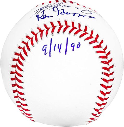 Ken Griffey Jr. & Ken Griffey Sr. Autographed Official M.L.B Baseball Seattle "Back To Back HR 9/4/90" Tristar Holo & Beckett BAS Witness Stock #212465 in Saudi Arabia