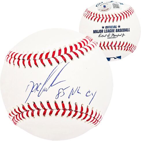Dwight "Doc" Gooden موقعة من M.L.B Baseball New York "85 NL CY" Beckett BAS Witness Stock #212242 in Saudi Arabia