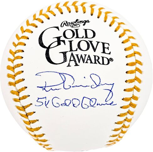 قفاز ذهبي رسمي موقع من Ron Guidry يحمل شعار البيسبول نيويورك "5x Gold Glove" Beckett BAS Witness Stock #212251 in Saudi Arabia
