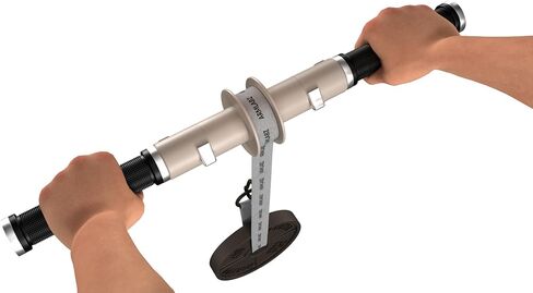 ArmLabz Forearm Roller 2.0 بكرة المعصم ومقوي الساعد، مدرب قوة القبضة وتمرين اليد، إعادة الضبط السريع، استخدام ذراع واحدة، صحة المعصم والكوع، معدات تمرين الساعد in Saudi Arabia