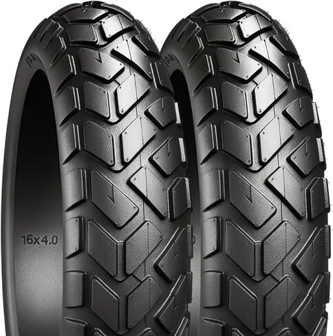 16x4 Fat Tire – Heavy-Duty All-Terrain E-Bike & Fat Bike Tire | Thick Non-Foldable Wire Bead, Durable Innova Power Grip, Smooth Ride & Strong Traction in Saudi Arabia