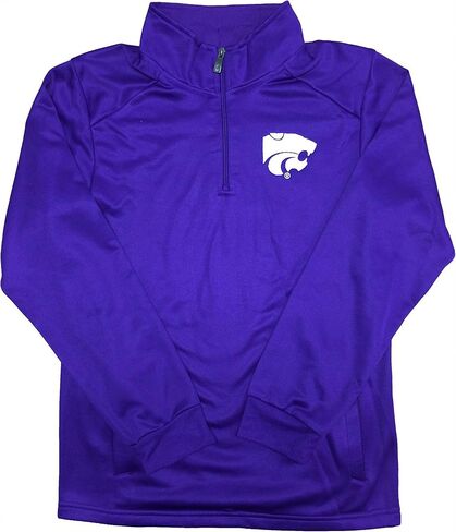 سترة Kansas State Purple للرجال الأساسية بسحاب 1/4 in Saudi Arabia