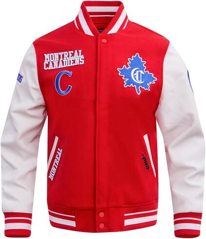 Pro Standard Mens NHL Retro Classics Varsity Jacket in Saudi Arabia