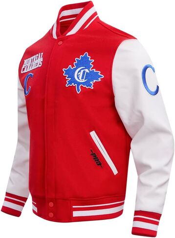 Pro Standard Mens NHL Retro Classics Varsity Jacket in Saudi Arabia