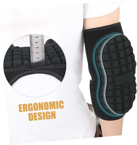 Adjustable Elbow Pad for Adults with Hook and Loop Strap Breathable Sports Elbow Brace Sleeve with Sweat Absorption for Outdoor Activities Sbr and EVA Protective Arm Support in Saudi Arabia