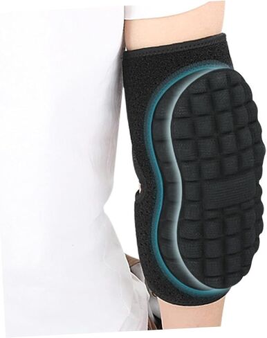 Adjustable Elbow Pad for Adults with Hook and Loop Strap Breathable Sports Elbow Brace Sleeve with Sweat Absorption for Outdoor Activities Sbr and EVA Protective Arm Support in Saudi Arabia