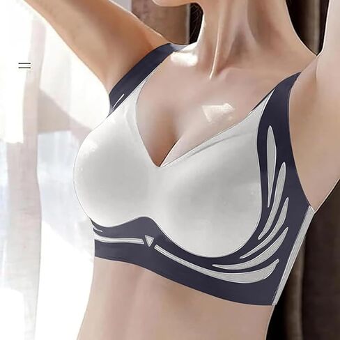 Women's Elegant Seamless Push-Up Sports Bra - Fixed Lined Cups for Hiking & Outdoor Activities in Saudi Arabia