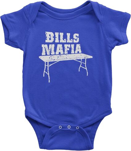 بدلة قطعة واحدة لمشجعي كرة القدم Bills Mafia من القطن الناعم in Saudi Arabia