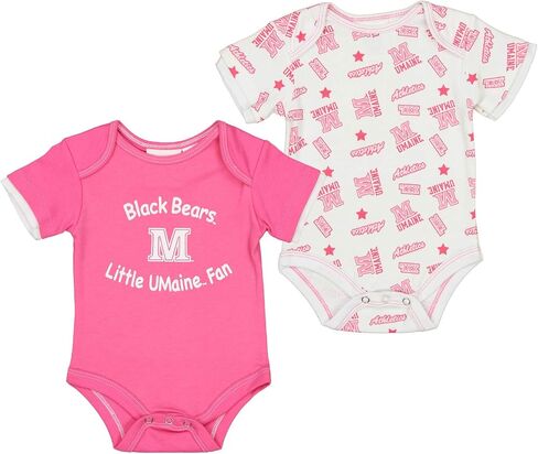 Outerstuff NCAA Baby Maine Black Bears Team قطعتان من ملابس الأطفال، 3-6 أشهر in Saudi Arabia