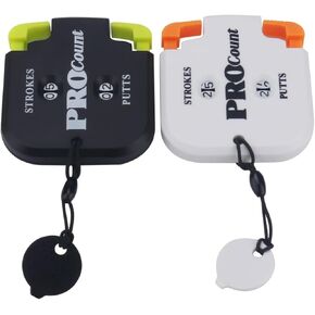 برينغسين ميني سكور كونتر جولف ستروك شوت بوت تالي حارس رقم مع سلسلة مفاتيح (عبوة من 2) - أسود in Kuwait