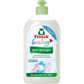 Frosch Baby Washing Up Cleaner, Sensitive Washing Up Liquid for Baby Bottles & Teats, Hypoallergenic, Suitable for Allergy Sufferers, 500 ml in Saudi Arabia