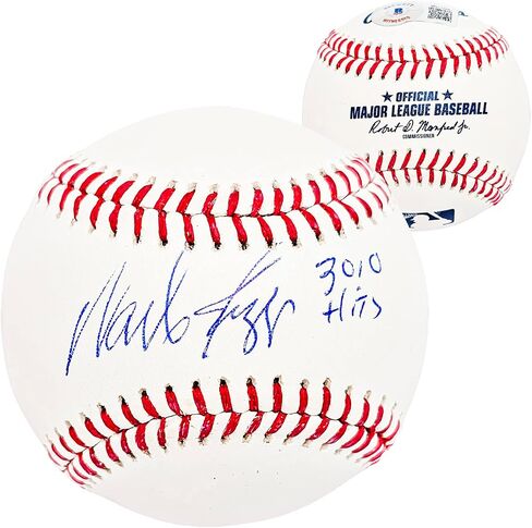 Wade Boggs Autographed Official M.L.B Baseball Boston "3010 Hits" Beckett BAS Witness Stock #212197 in Saudi Arabia