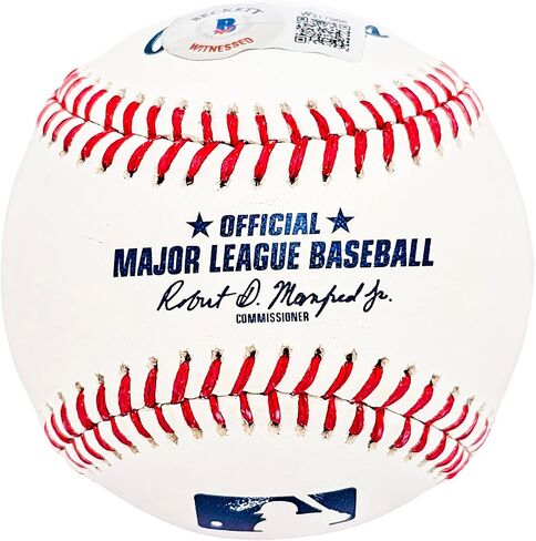 Wade Boggs Autographed Official M.L.B Baseball Boston "3010 Hits" Beckett BAS Witness Stock #212197 in Saudi Arabia