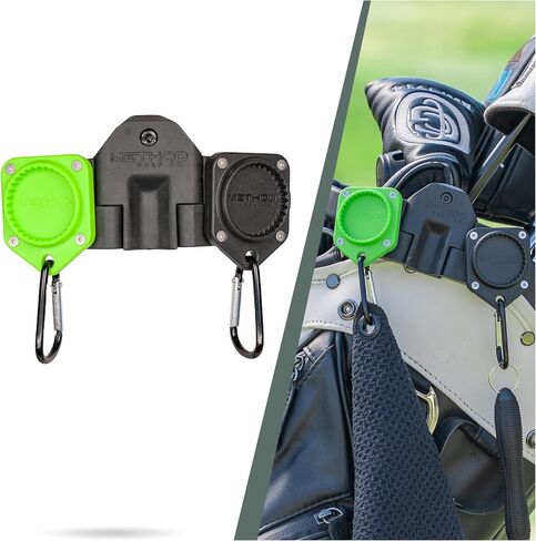 Method Golf BagStack Gear Hub Starter Pack - Golf Accessories Magnetic Landing Pad Plus Two MagStack Tiles - Modular Magnetic Tool Pad Gear Organization Hub with Magnet-to-Magnet Connection in Saudi Arabia