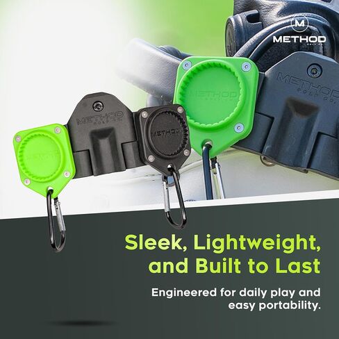Method Golf BagStack Gear Hub Starter Pack - Golf Accessories Magnetic Landing Pad Plus Two MagStack Tiles - Modular Magnetic Tool Pad Gear Organization Hub with Magnet-to-Magnet Connection in Saudi Arabia