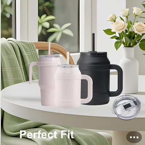 Compatible with Reduce Tumbler Lid Replacement,1Pack eak-Proof Lids Replacement Compatible with Reduce 32/40/50oz Tumbler,Splash Proof,Wear-Resistant. in Kuwait