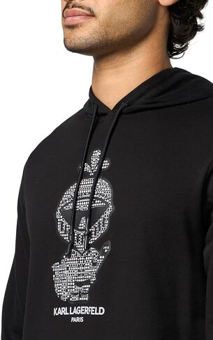 سويت شيرت KARL LAGERFELD للرجال بياقة دائرية وأكمام طويلة من Armor Karl in Kuwait