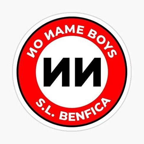 ملصق Benfica No Name Boys Soccer Portugal - ملصق رسم - تلقائي، جدار، كمبيوتر محمول، خلية، ملصق شاحنة للنوافذ، السيارات، الشاحنات in Saudi Arabia