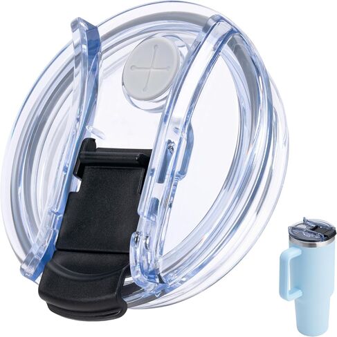 40 OZ Replacement Lid for STANLEY Quencher H2.0 Tumbler ONLY,Tumbler Covers Lid with Lock for Stanley Cup Accessories in Saudi Arabia