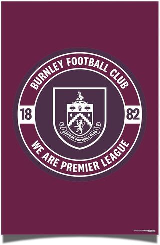 Desert Cactus Burnley FC Poster Clarets Football Soccer 11 x 17 Inch Room Office Décor Decoration Official Fan Gear (11x17 inch,Version E) in Saudi Arabia