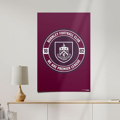 Desert Cactus Burnley FC Poster Clarets Football Soccer 11 x 17 Inch Room Office Décor Decoration Official Fan Gear (11x17 inch,Version E) in Saudi Arabia