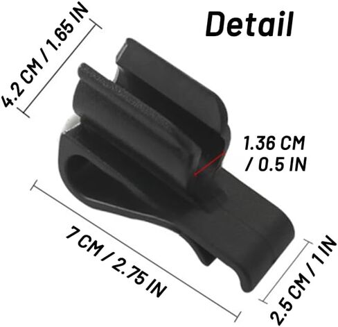 2 Pack Golf Club Holder - Durable Plastic Putting Clip Golf Accessories for Men Women in Saudi Arabia