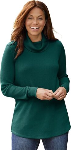 Woman Within Plus Size Thermal Turtleneck in Saudi Arabia