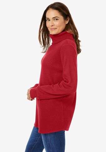 Woman Within Plus Size Thermal Turtleneck in Saudi Arabia