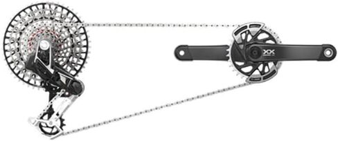 مجموعة نقل الحركة SRAM XX Eagle AXS 32T CL55 Dub 10-52T in Saudi Arabia