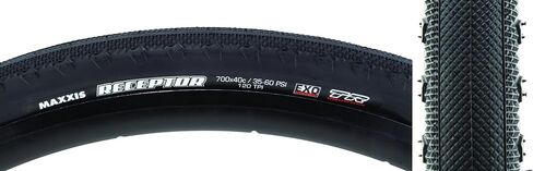مستقبل Maxxis - مركب مزدوج - 700، 650 - EXO - بدون أنبوب | إطار حصى شبه أملس in Saudi Arabia