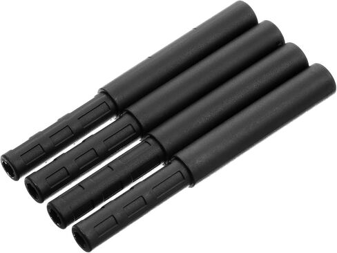 Bremorou 4 Pcs Golf Shaft Extension Golf Club Extension Rod Club Shaft Extensions Stick Extender Extensions for Graphite Shafts for Iron Wood Putter Accessories(Black) in Saudi Arabia