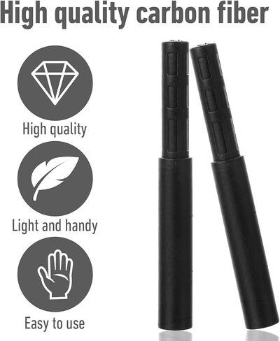 Bremorou 4 Pcs Golf Shaft Extension Golf Club Extension Rod Club Shaft Extensions Stick Extender Extensions for Graphite Shafts for Iron Wood Putter Accessories(Black) in Saudi Arabia