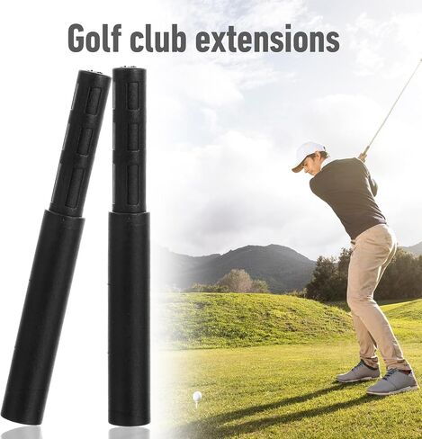 Bremorou 4 Pcs Golf Shaft Extension Golf Club Extension Rod Club Shaft Extensions Stick Extender Extensions for Graphite Shafts for Iron Wood Putter Accessories(Black) in Saudi Arabia