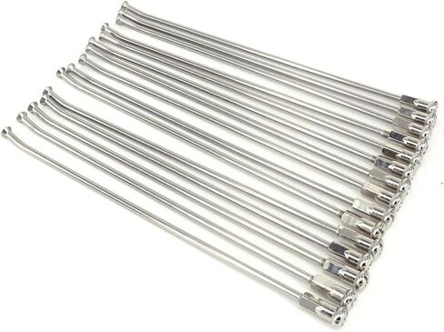 36 Pcs 21" Front 18" 19" Rear Wheel Steel Spokes Nipples For KTM For HONDA For YAMAHA For KAWASAKI For SUZUKI EXC EXCF XC CRF YZF XR(239.5mm 3.5mm) in Saudi Arabia